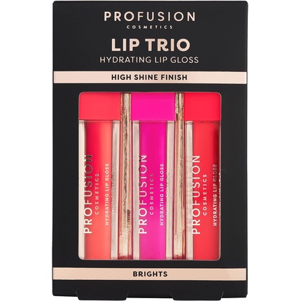 Lip Trio Увлажняющий блеск для губ с ярким сияющим эффектом Profusion Cosmetics
Lip Trio Увлажняющий блеск для губ с ярким сияющим эффектом Profusion Cosmetics