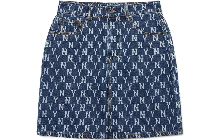 Бейсбольная футболка с логотипом Джинсовая юбка-шорты Женская Темно-синяя MLB
Бейсбольная футболка с логотипом Джинсовая юбка-шорты Женская Темно-синяя MLB