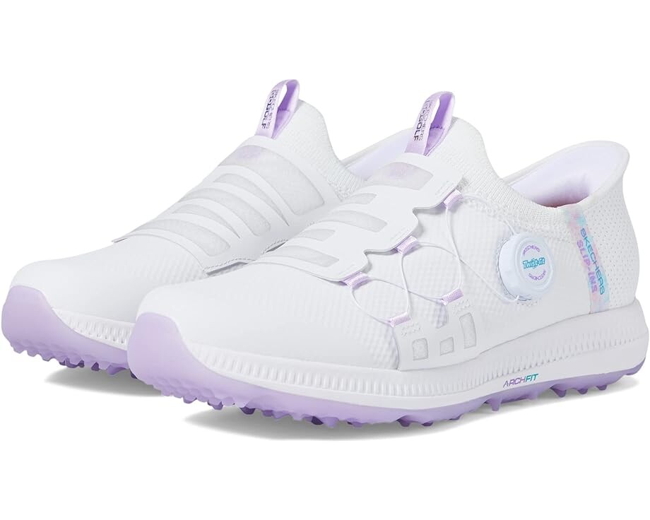 Кроссовки Skechers GO GOLF Go Golf Elite 5 Hands Free Slip-Ins, цвет White/Lavender
Кроссовки Skechers GO GOLF Go Golf Elite 5 Hands Free Slip-Ins, цвет White/Lavender