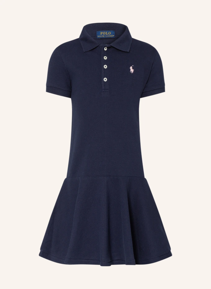 Платье-поло из пике Polo Ralph Lauren, синий
Платье-поло из пике Polo Ralph Lauren, синий