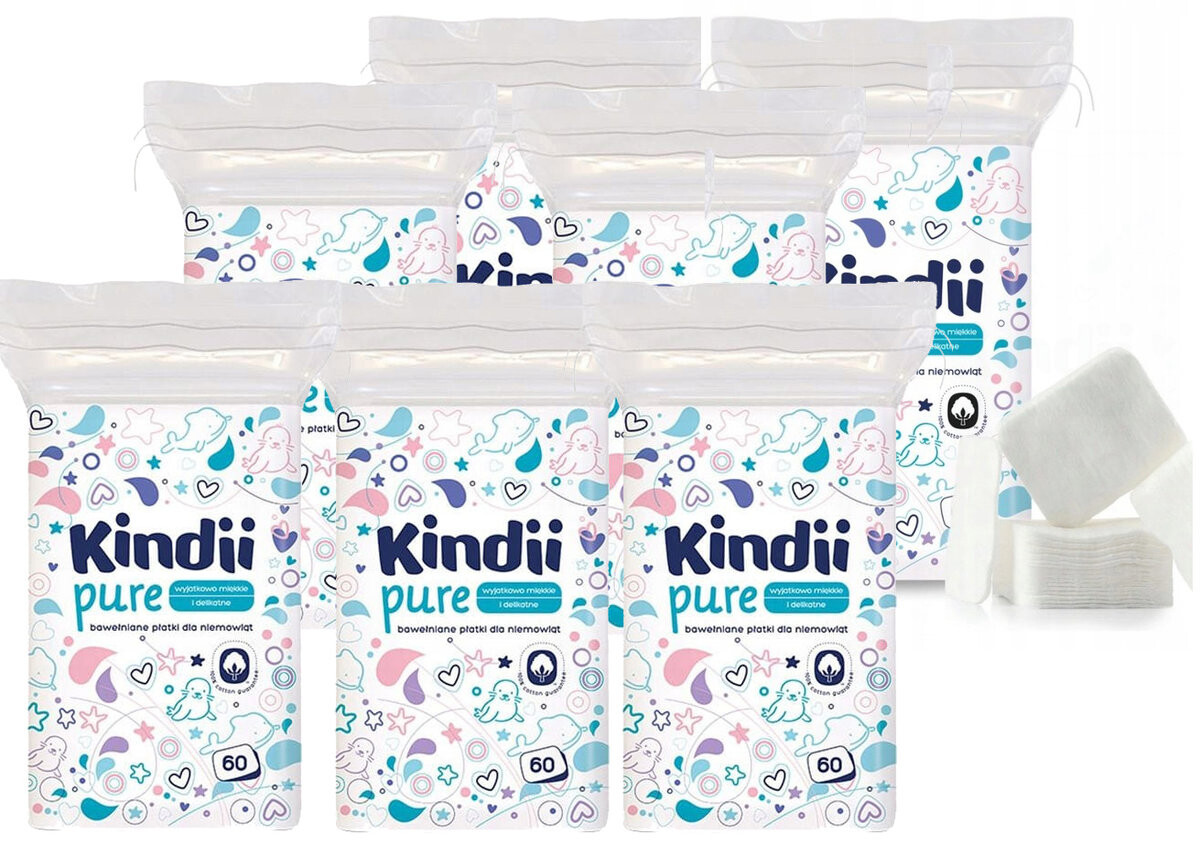 Kindii, Детские хлопья Cleanic Dzidziuś, 420 хлопьев
Kindii, Детские хлопья Cleanic Dzidziuś, 420 хлопьев