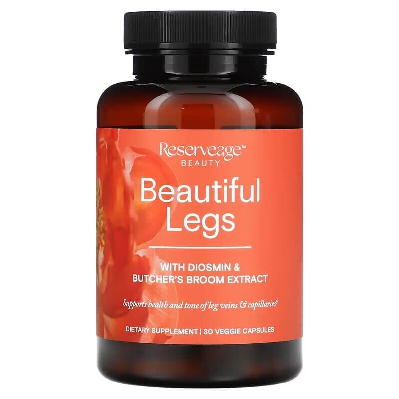 Добавка для ухода за кожей ног и вен Reserveage Nutrition, 30 растительных капсул
Добавка для ухода за кожей ног и вен Reserveage Nutrition, 30 растительных капсул
