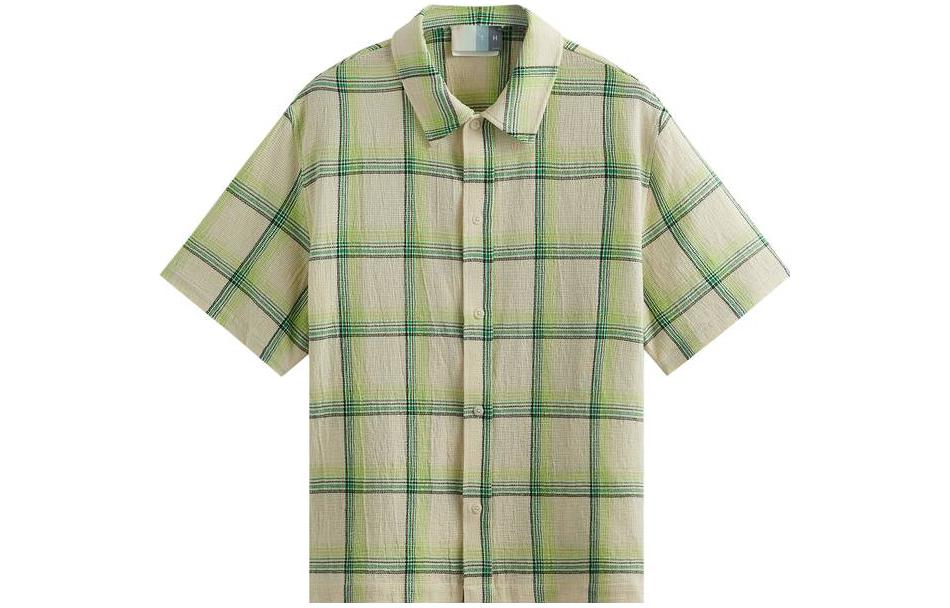 Боксерская рубашка с воротником KITH, зеленый
Боксерская рубашка с воротником KITH, зеленый