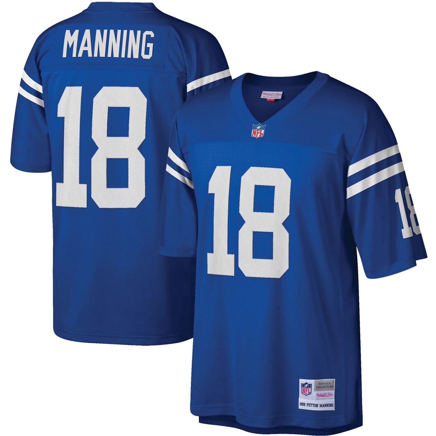 Реплика мужского джерси Mitchell & Ness Peyton Manning Royal Indianapolis Colts Legacy
Реплика мужского джерси Mitchell & Ness Peyton Manning Royal Indianapolis Colts Legacy