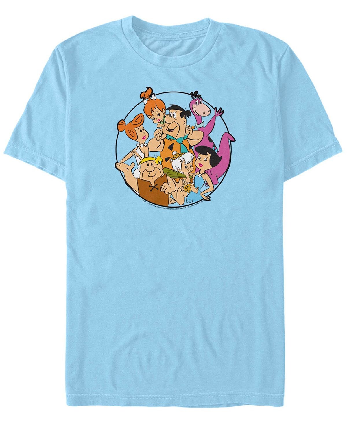 Мужская футболка с коротким рукавом the flintstones circle flintstone Fifth Sun, светло-синий
Мужская футболка с коротким рукавом the flintstones circle flintstone Fifth Sun, светло-синий