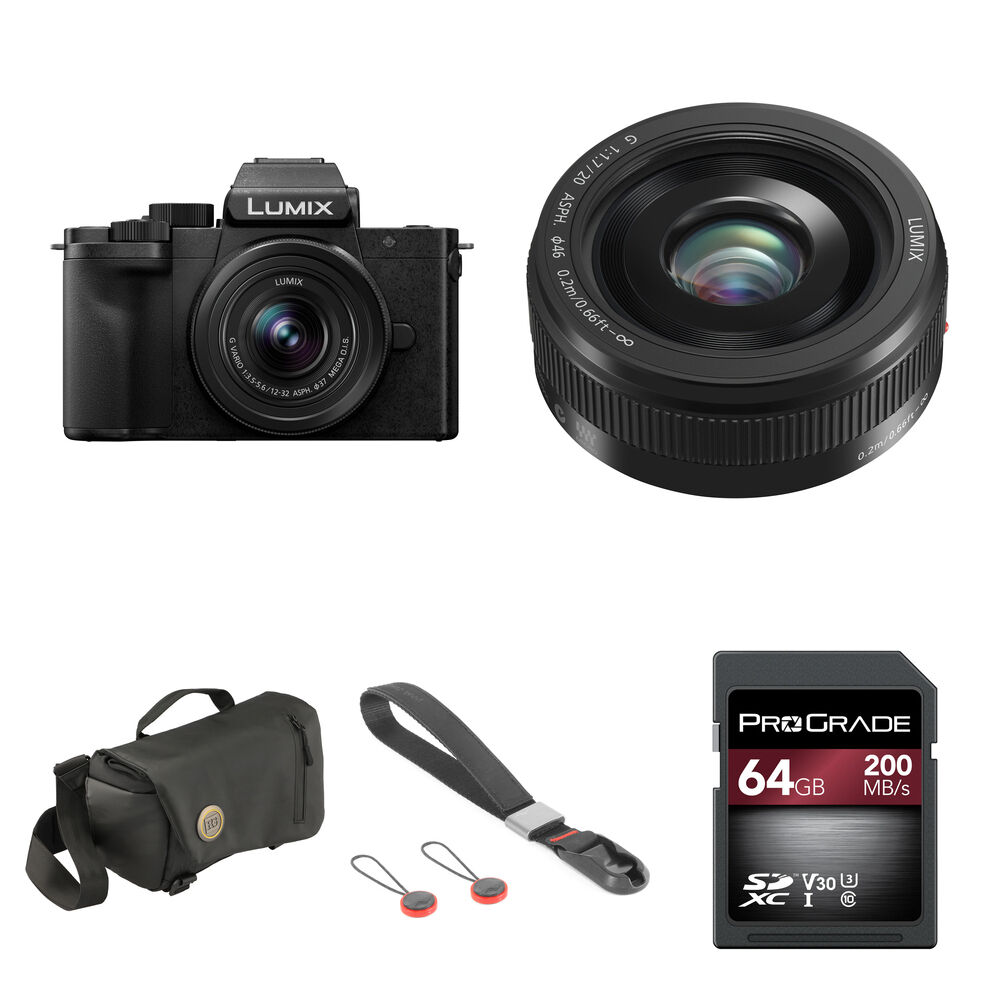 Беззеркальная камера Panasonic Panasonic Lumix G100D Mirrorless Camera with 12-32mm &
Беззеркальная камера Panasonic Panasonic Lumix G100D Mirrorless Camera with 12-32mm &