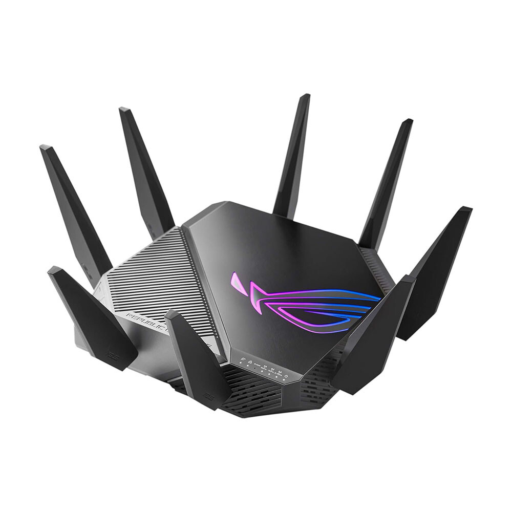 Wi-Fi роутер Asus GT-AXE11000, черный
Wi-Fi роутер Asus GT-AXE11000, черный
