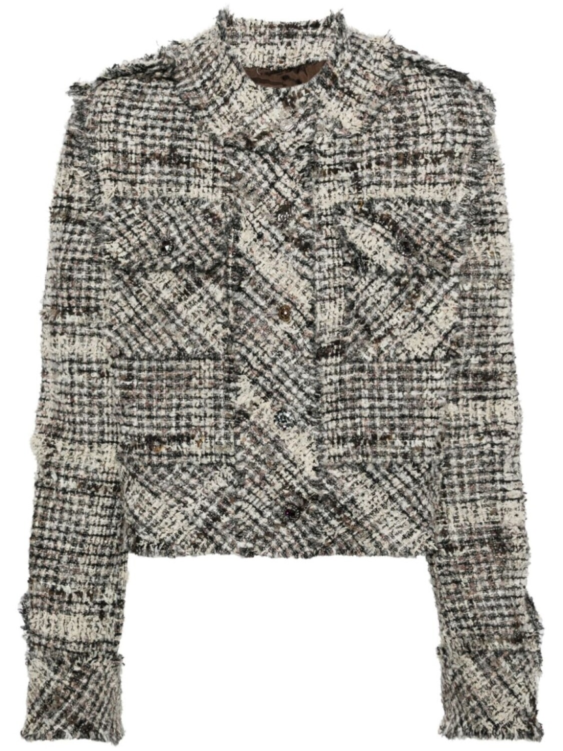 Твидовый жакет с кристаллами JNBY, нейтральный цвет
Твидовый жакет с кристаллами JNBY, нейтральный цвет