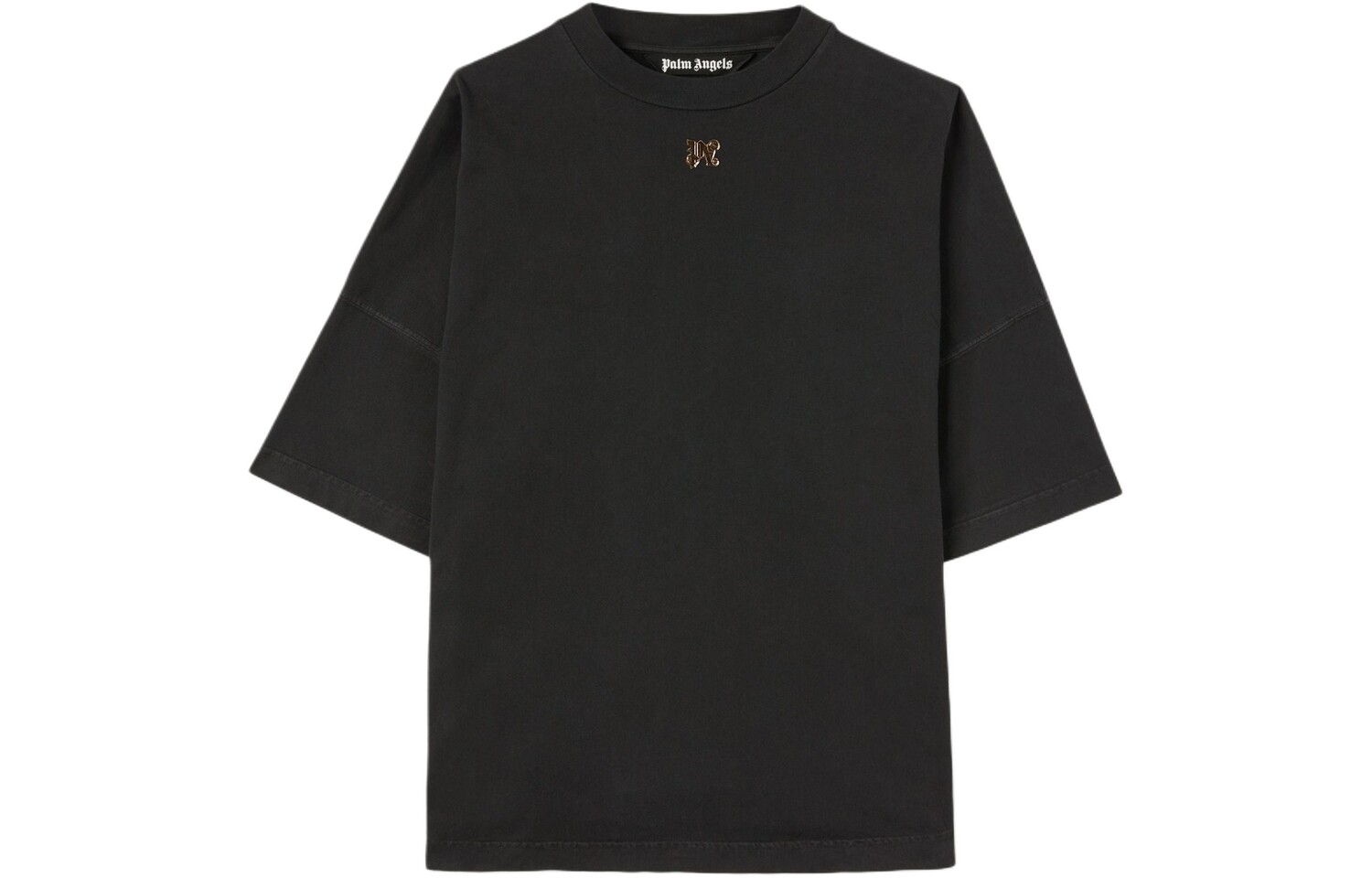 Туманный логотип на футболке Palm Angels, черный
Туманный логотип на футболке Palm Angels, черный