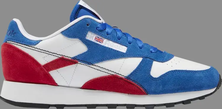 Кроссовки classic leather 'make it yours - vector blue red' Reebok, синий
Кроссовки classic leather 'make it yours - vector blue red' Reebok, синий