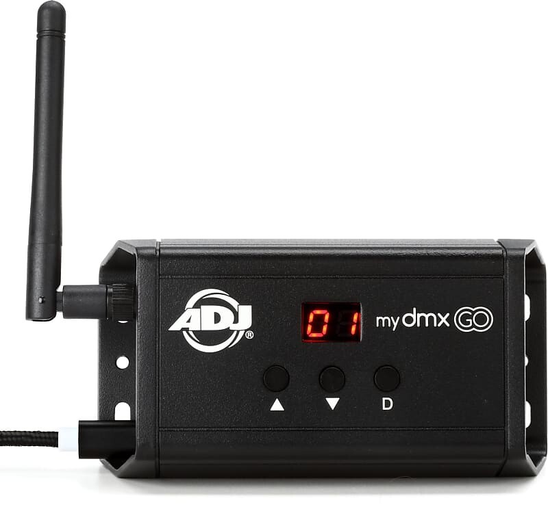ADJ myDMX Go Wifi DMX-мост с управлением через приложение American DJ MYD540
ADJ myDMX Go Wifi DMX-мост с управлением через приложение American DJ MYD540