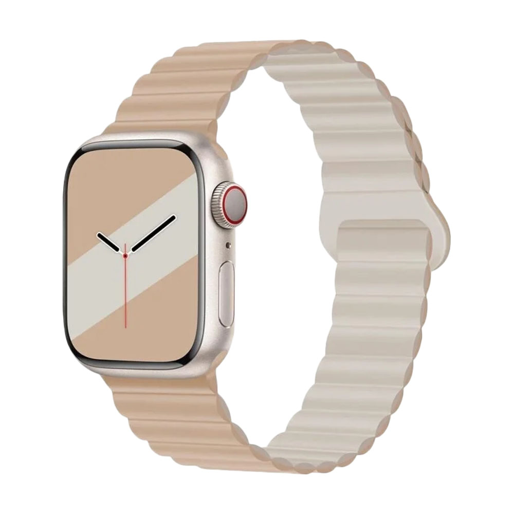 Ремешок Wepro для часов Apple Watch Series 10, 225 мм, бежевый/темно-бежевый
Ремешок Wepro для часов Apple Watch Series 10, 225 мм, бежевый/темно-бежевый