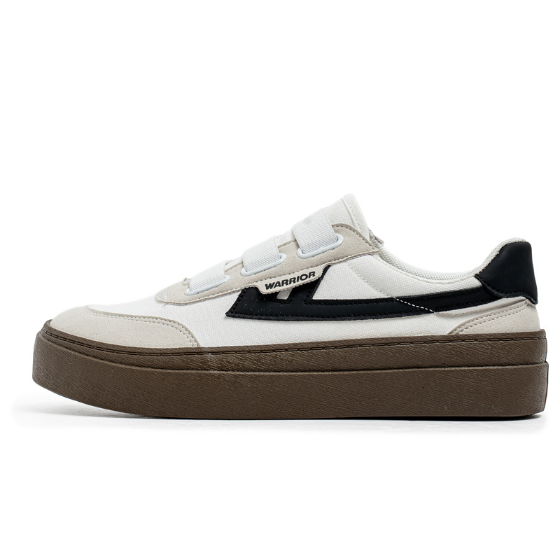 WARRIOR Кроссовки для скейтбординга с эффектом увеличения роста, устойчивые к истиранию, легкие и дышащие мужские низкие кеды из холста бело-черные, цвет White Black
WARRIOR Кроссовки для скейтбординга с эффектом увеличения роста, устойчивые к истиранию, легкие и дышащие мужские низкие кеды из холста бело-черные, цвет White Black