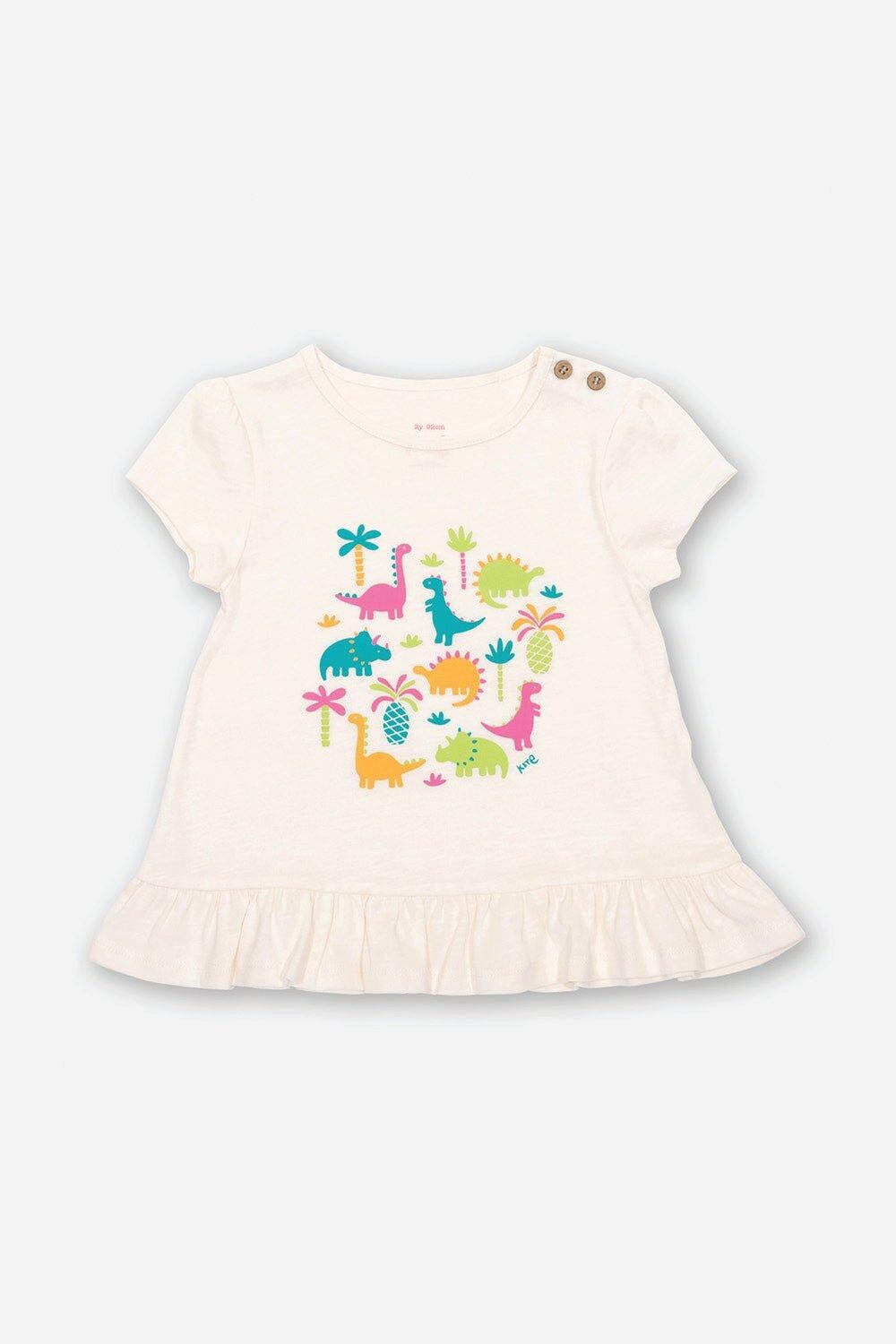 Туника динозавра из джунглей Kite, белый
Туника динозавра из джунглей Kite, белый