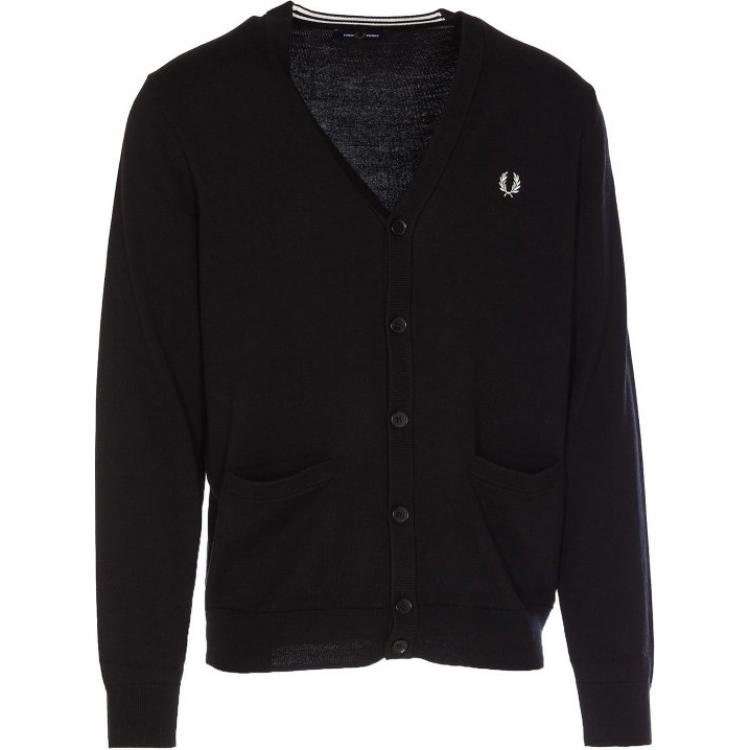 FRED PERRY Трикотажный свитер мужской черный
FRED PERRY Трикотажный свитер мужской черный