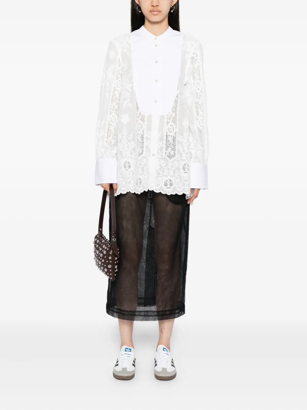 Топ River Wales Bonner, белый
Топ River Wales Bonner, белый