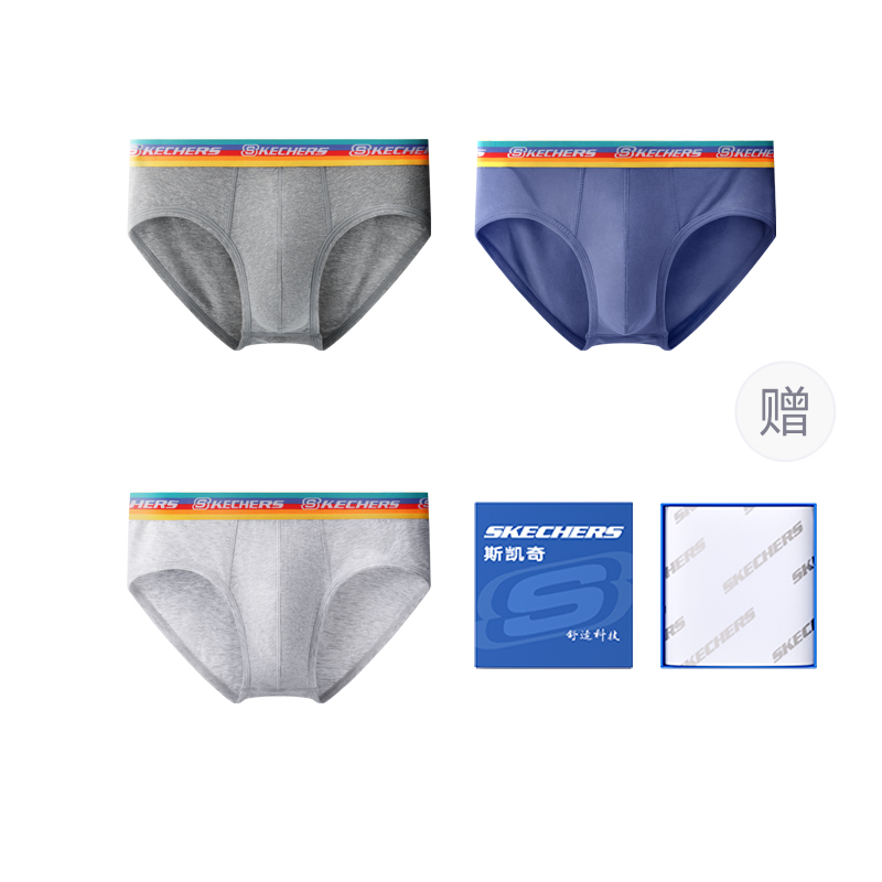 Мужские трусы 3 штуки, подарочный набор Skechers, фиолетовый
Мужские трусы 3 штуки, подарочный набор Skechers, фиолетовый
