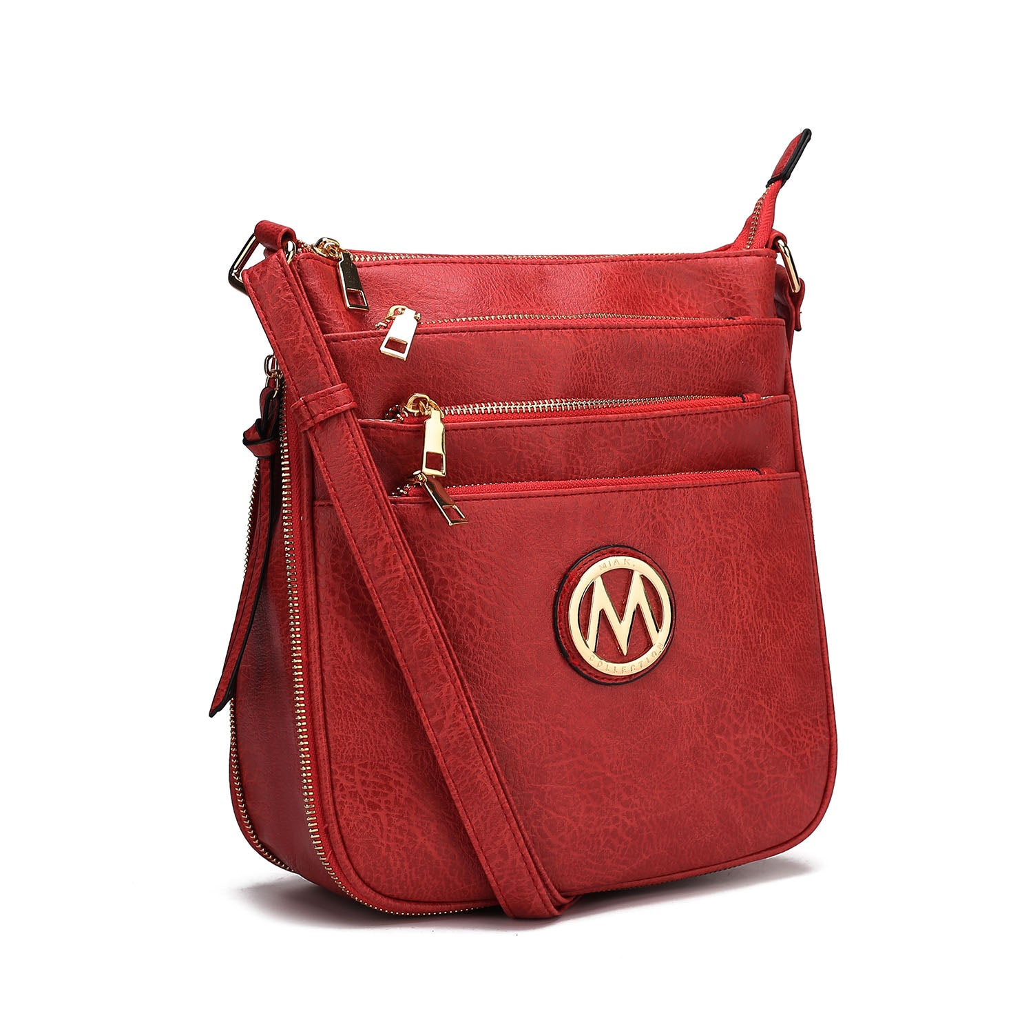 Женская сумка через плечо Salome с несколькими отделениями от Mia K MKF Collection By Mia K., красный 
Женская сумка через плечо Salome с несколькими отделениями от Mia K MKF Collection By Mia K., красный