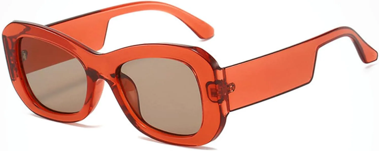 Солнцезащитные очки Willochra Trendy Flat Top Square для женщин и мужчин, ретро, массивная оправа, овальные линзы, панк, градиентные солнцезащитные очки F27, Red
Солнцезащитные очки Willochra Trendy Flat Top Square для женщин и мужчин, ретро, массивная оправа, овальные линзы, панк, градиентные солнцезащитные очки F27, Red