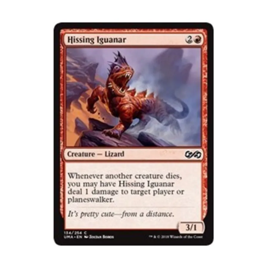 CCG Шипящий игуанар (К), MTG - Ultimate Masters
CCG Шипящий игуанар (К), MTG - Ultimate Masters