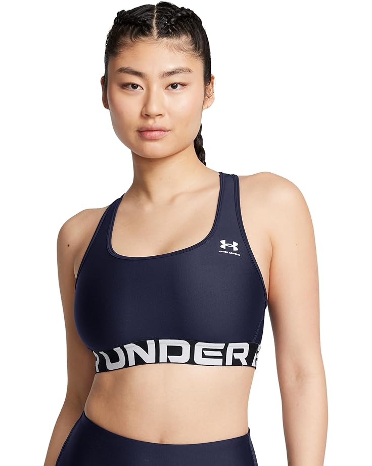 Бюстгальтер Under Armour HeatGear Armour Mid Impact Branded Bra, цвет Midnight Navy/White
Бюстгальтер Under Armour HeatGear Armour Mid Impact Branded Bra, цвет Midnight Navy/White