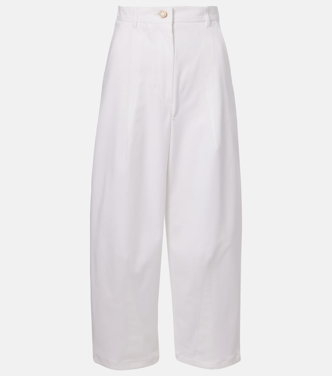 Широкие брюки из хлопковой смеси Mina Max Mara, Bianco
Широкие брюки из хлопковой смеси Mina Max Mara, Bianco