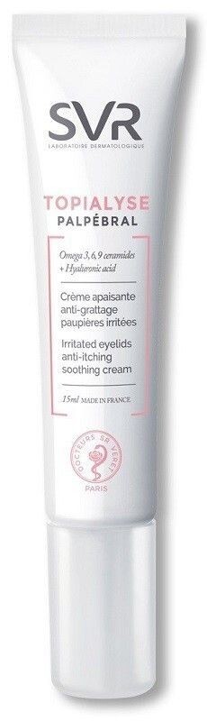 SVR Topialyse Palpébral крем для глаз, 15 ml
SVR Topialyse Palpébral крем для глаз, 15 ml