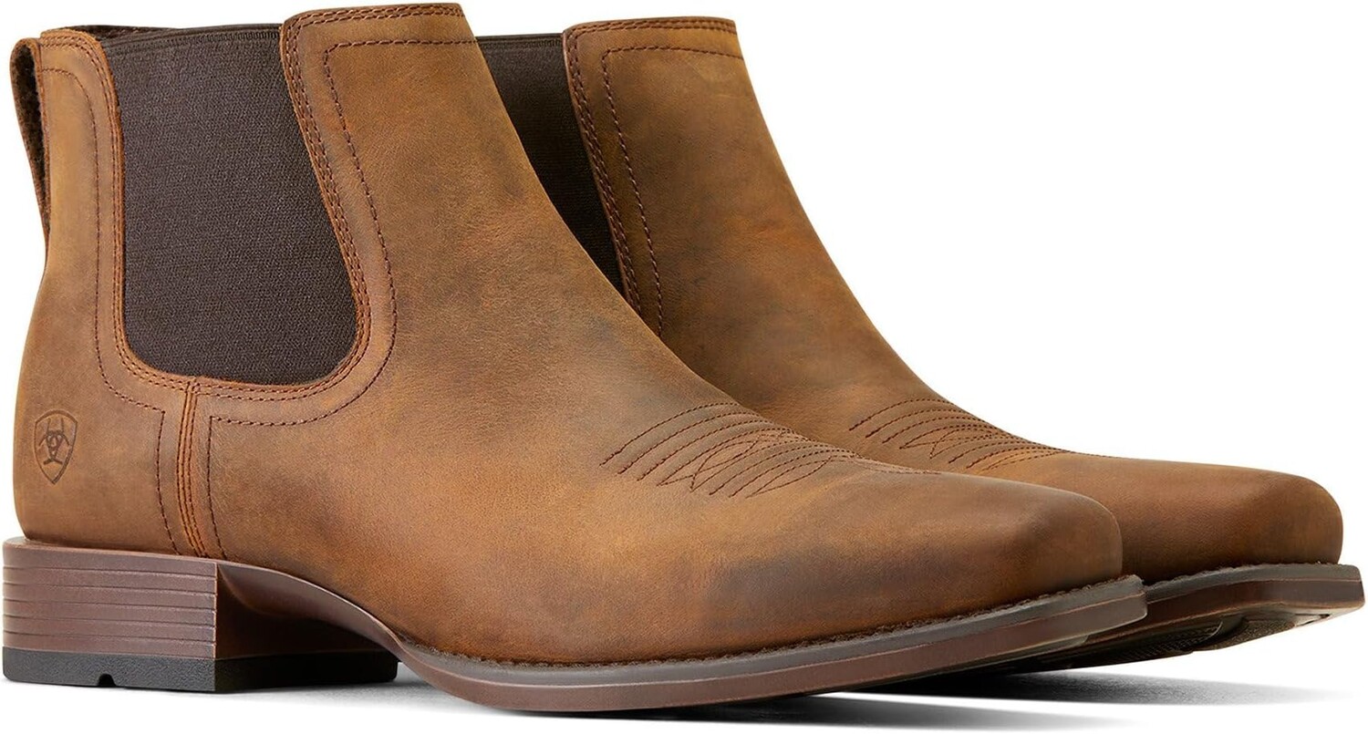 Ковбойские сапоги Booker Ultra Square Toe Western Boots Ariat, цвет Oily Distressed Tan
Ковбойские сапоги Booker Ultra Square Toe Western Boots Ariat, цвет Oily Distressed Tan