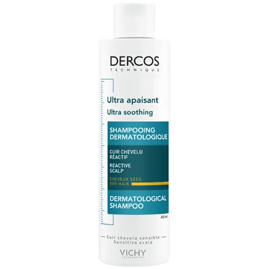 Vichy Dercos Ultrakojący шампунь для сухих волос, 200 мл
Vichy Dercos Ultrakojący шампунь для сухих волос, 200 мл