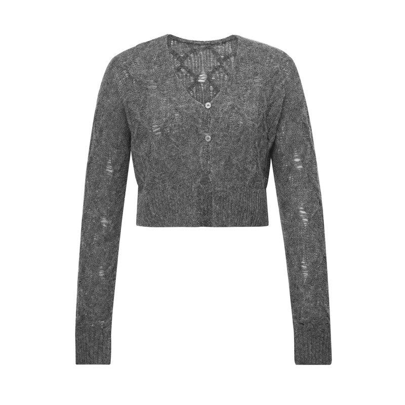 Короткий вязаный кардиган Deep Breath, куркума
Короткий вязаный кардиган Deep Breath, куркума