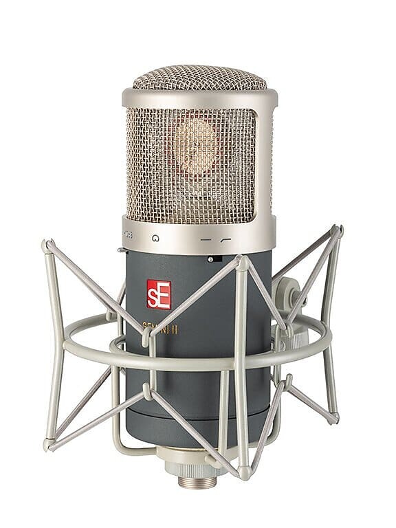 Конденсаторный микрофон sE Electronics Gemini II Dual-Tube Large Diaphragm Cardioid Condenser Microphone
Конденсаторный микрофон sE Electronics Gemini II Dual-Tube Large Diaphragm Cardioid Condenser Microphone