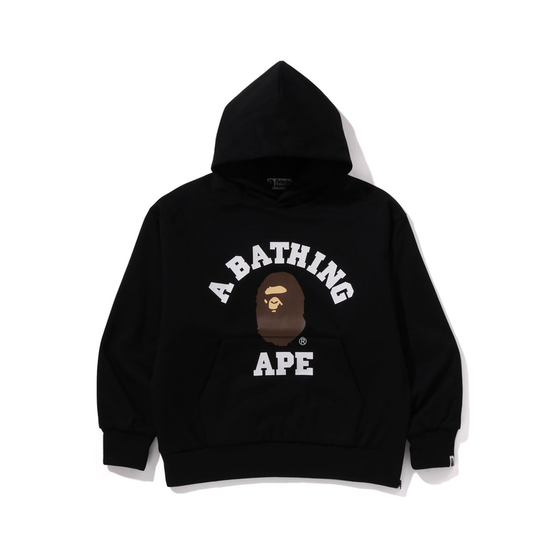 Толстовка Bape College Puffy свободного кроя с капюшоном A BATHING APE, Black BKX
Толстовка Bape College Puffy свободного кроя с капюшоном A BATHING APE, Black BKX