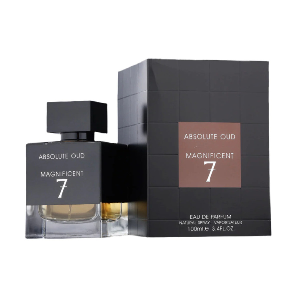 Парфюмерная вода Fragrance World Absolute Oud Magnificent 7
Парфюмерная вода Fragrance World Absolute Oud Magnificent 7