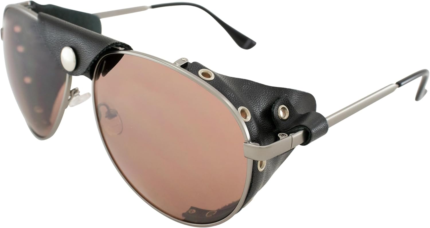 Мотоциклетные солнцезащитные очки Global Vision Aviators с боковыми щитками, оправа цвета «оружейная сталь» с зеркальными линзами для вождения, Gunmetal-driving Mirror
Мотоциклетные солнцезащитные очки Global Vision Aviators с боковыми щитками, оправа цвета «оружейная сталь» с зеркальными линзами для вождения, Gunmetal-driving Mirror