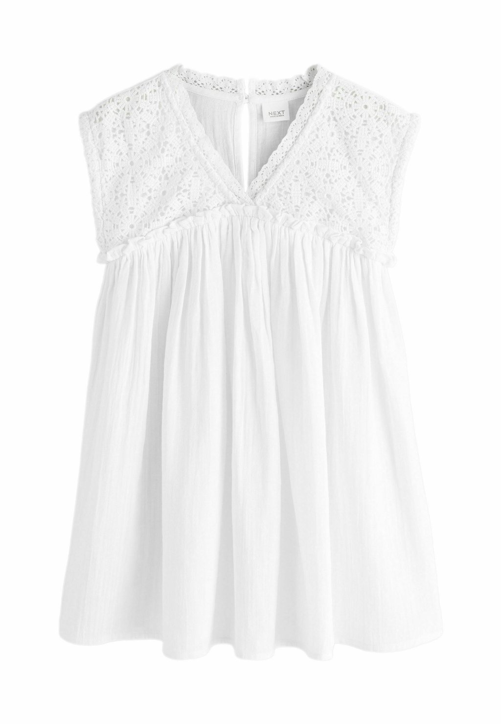 Повседневное платье Next, белый 
Повседневное платье Next, белый