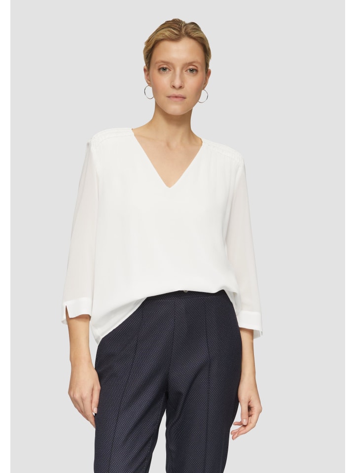 Блуза s.Oliver BLACK LABEL Bluse 3/4 Arm, кремовый
Блуза s.Oliver BLACK LABEL Bluse 3/4 Arm, кремовый