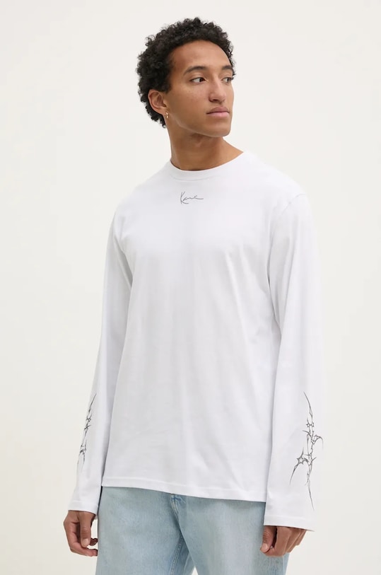 Хлопковая водолазка Karl Kani, белый
Хлопковая водолазка Karl Kani, белый