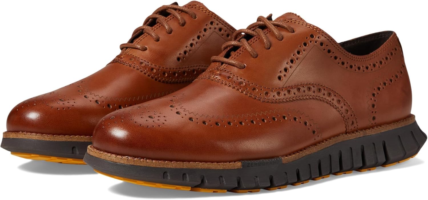 Мужские кроссовки Cole Haan Zerogrand Remastered Wing Tip Oxford, British Tan/Java
Мужские кроссовки Cole Haan Zerogrand Remastered Wing Tip Oxford, British Tan/Java
