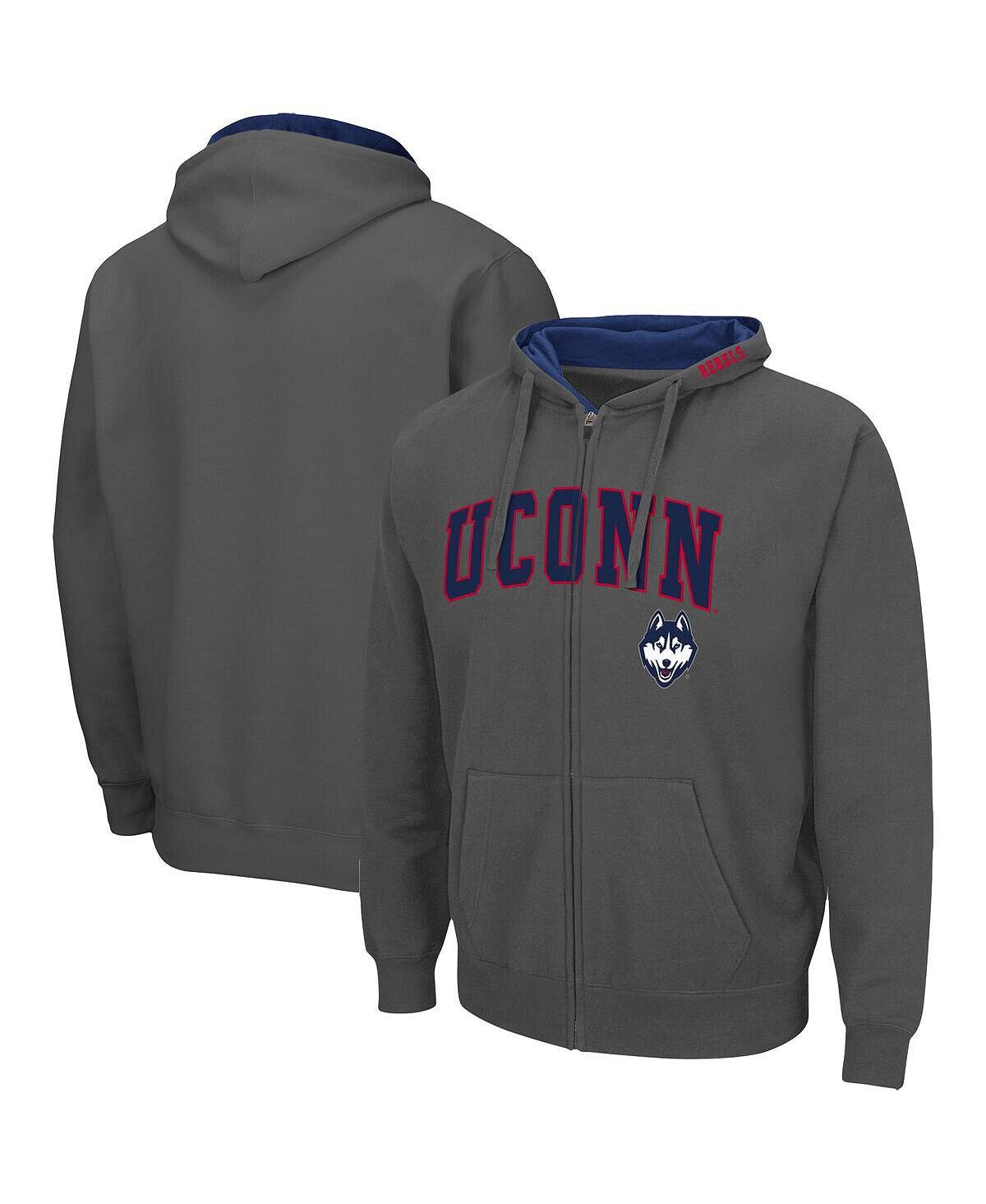 Мужская темно-серая толстовка с капюшоном uconn huskies arch and logo 3.0 с молнией во всю длину Colosseum, мульти
Мужская темно-серая толстовка с капюшоном uconn huskies arch and logo 3.0 с молнией во всю длину Colosseum, мульти