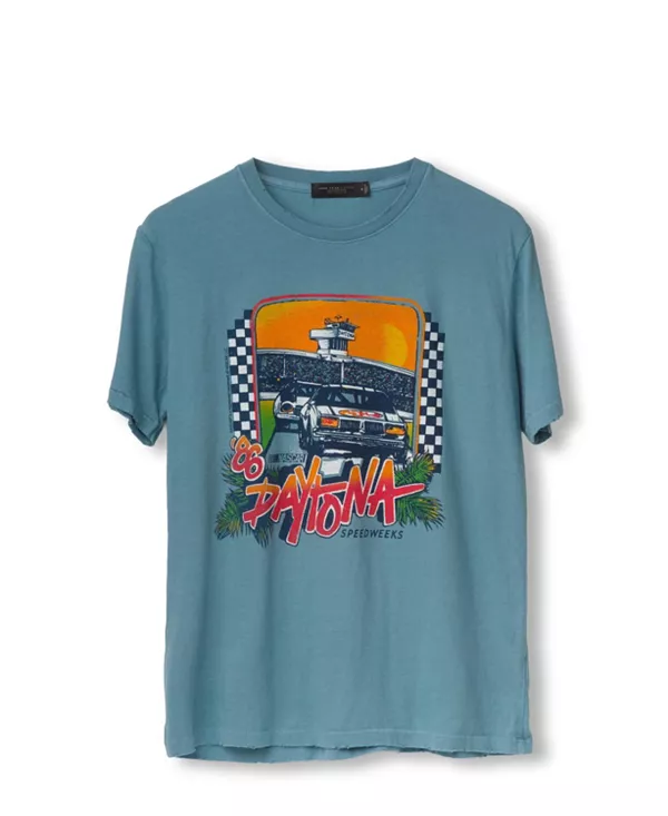 Винтажная футболка Nascar '86 Daytona Speedway Junk Food Clothing, синий
Винтажная футболка Nascar '86 Daytona Speedway Junk Food Clothing, синий
