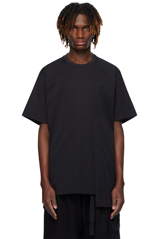 Черная футболка премиум-класса с коротким рукавом Y-3
Черная футболка премиум-класса с коротким рукавом Y-3