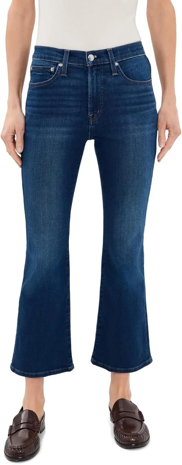 Madewell The Short Stretch Flare Crop Jeans
Madewell The Short Stretch Flare Crop Jeans