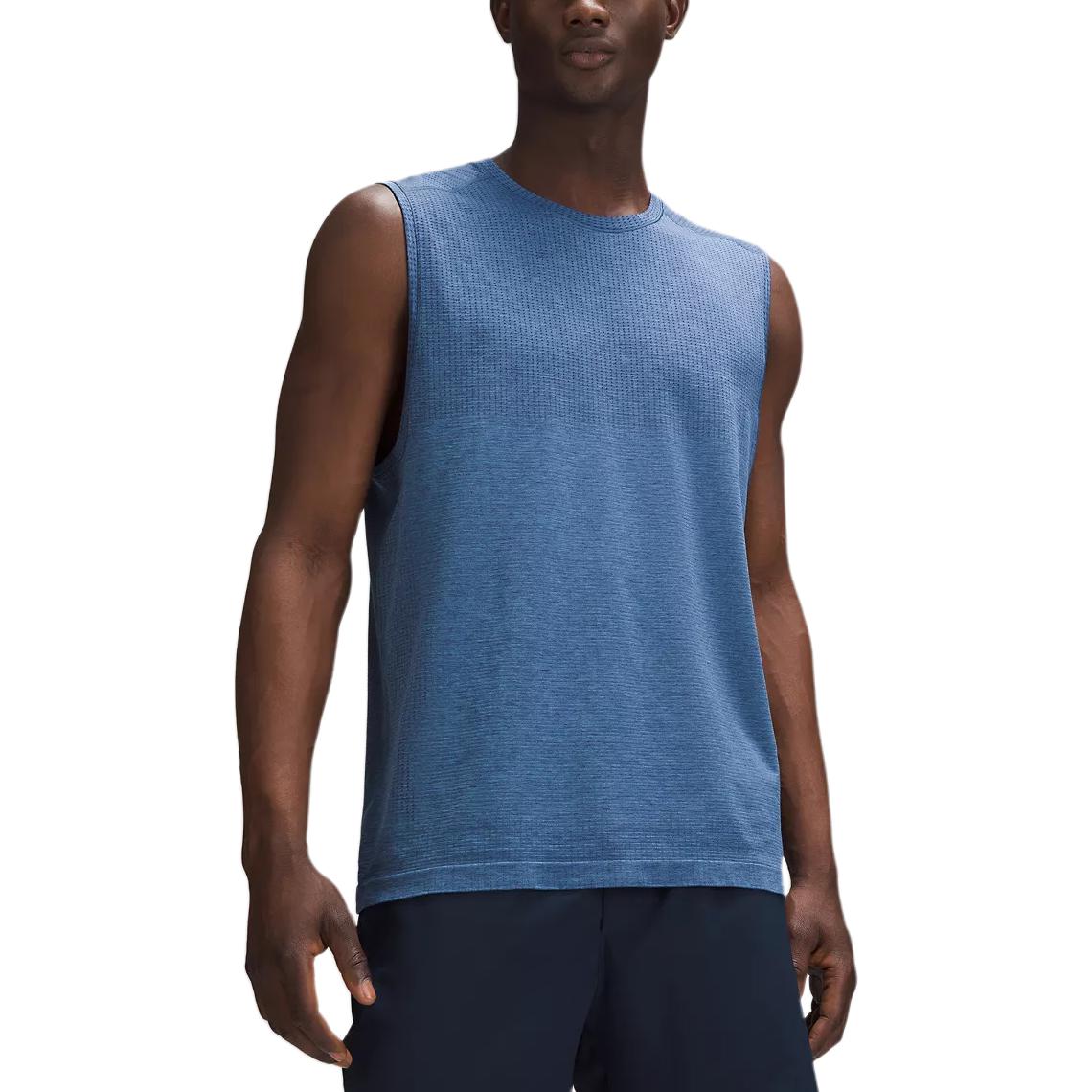 Мужская майка Metal Vent Tech Lululemon, Night Sea/Soft Denim
Мужская майка Metal Vent Tech Lululemon, Night Sea/Soft Denim
