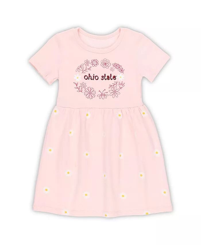 Платье для девочек в розовом цвете Ohio State Buckeyes Daisy Wes & Willy
Платье для девочек в розовом цвете Ohio State Buckeyes Daisy Wes & Willy