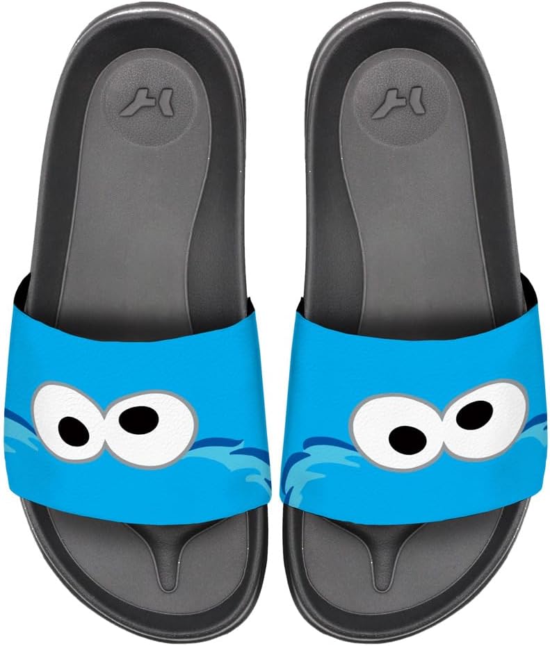 Сандалии-шлепанцы Popfunk Sesame Street Cookie Monster Peaking Unisex Adult Slides Sandals, официально лицензированные Hypd Slydr Switch, черный
Сандалии-шлепанцы Popfunk Sesame Street Cookie Monster Peaking Unisex Adult Slides Sandals, официально лицензированные Hypd Slydr Switch, черный