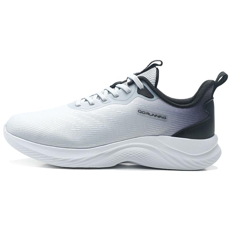 QIAODAN Кроссовки для бега с низким верхом, противоскользящие, износостойкие, мужские, белые, черные 
QIAODAN Кроссовки для бега с низким верхом, противоскользящие, износостойкие, мужские, белые, черные