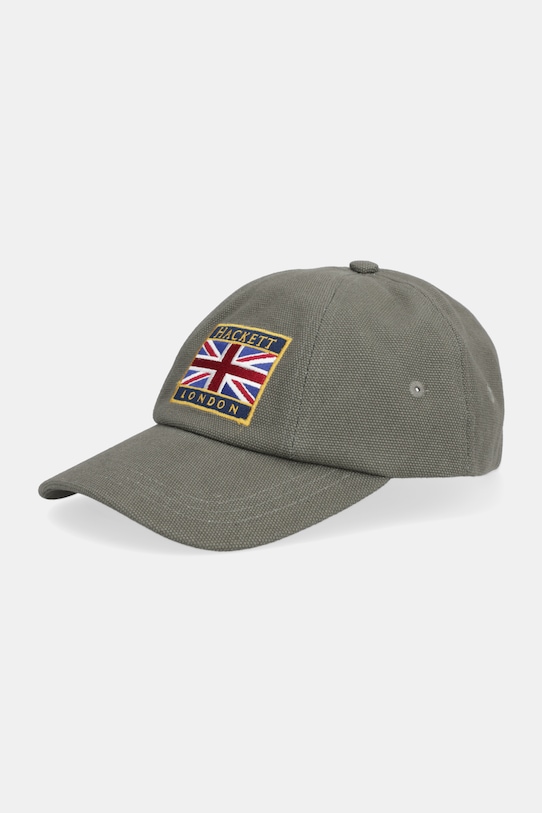 Хлопковая бейсболка Hackett London, зеленый
Хлопковая бейсболка Hackett London, зеленый