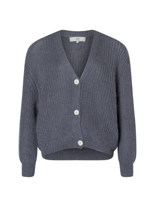 Кардиган с содержанием шерсти и мохера Ipuri Essentials, серый
Кардиган с содержанием шерсти и мохера Ipuri Essentials, серый