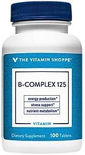 Витамины группы B The Vitamin Shoppe B-Complex 125, 100 таблеток
Витамины группы B The Vitamin Shoppe B-Complex 125, 100 таблеток