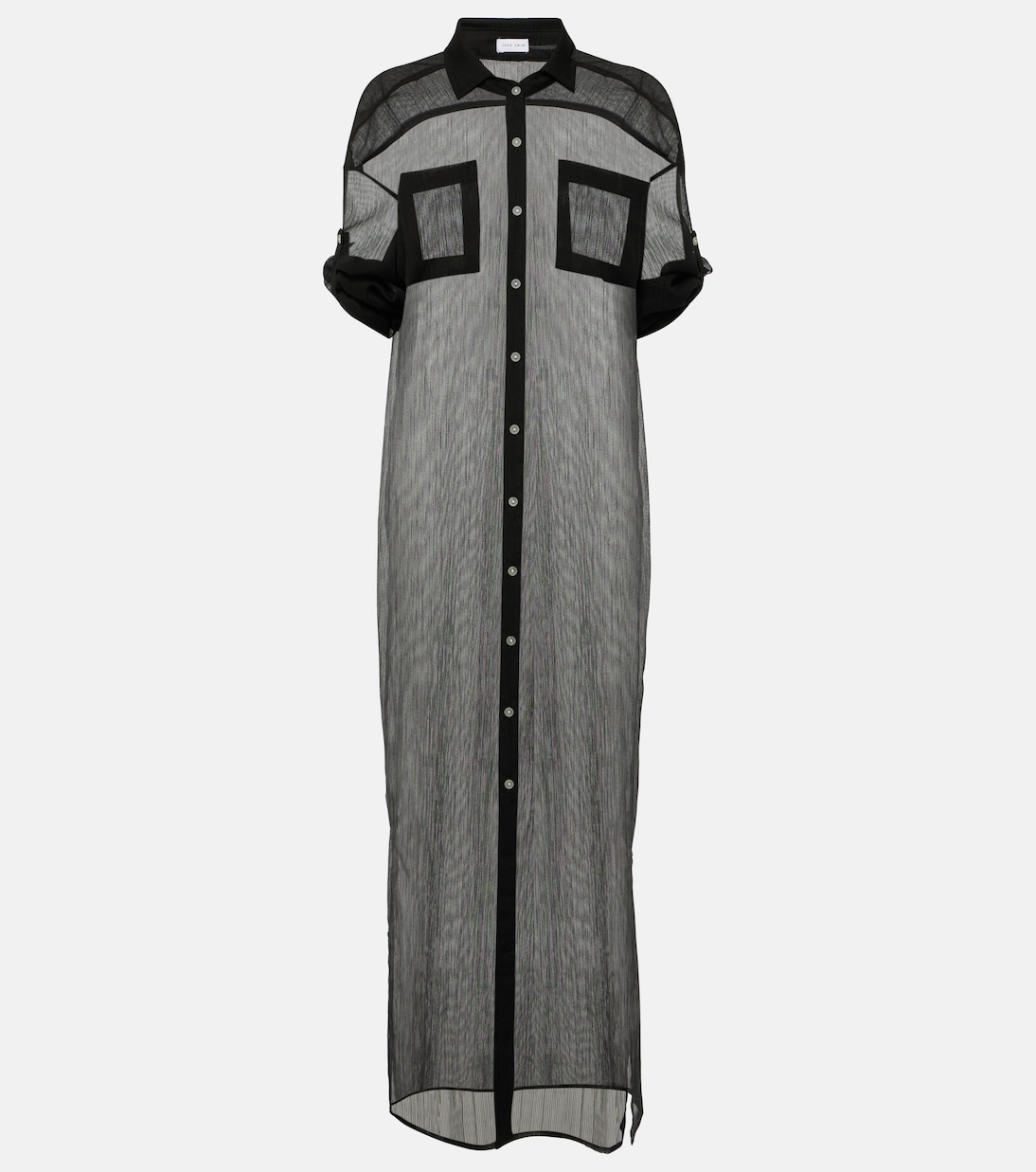 Платье-рубашка из сетки Mika Jade Swim, черный
Платье-рубашка из сетки Mika Jade Swim, черный